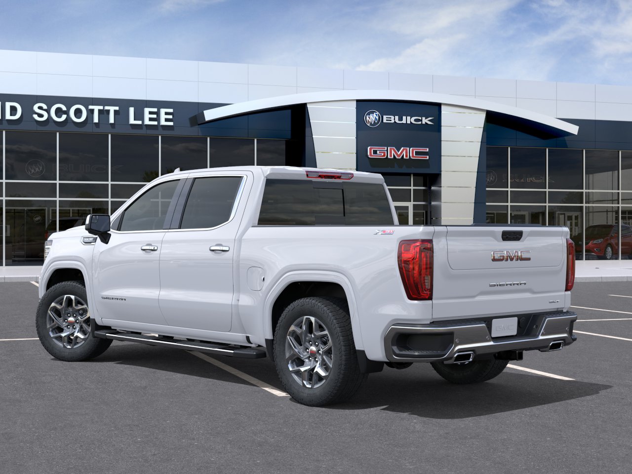 New 2026 Summit White GMC SLT image 3