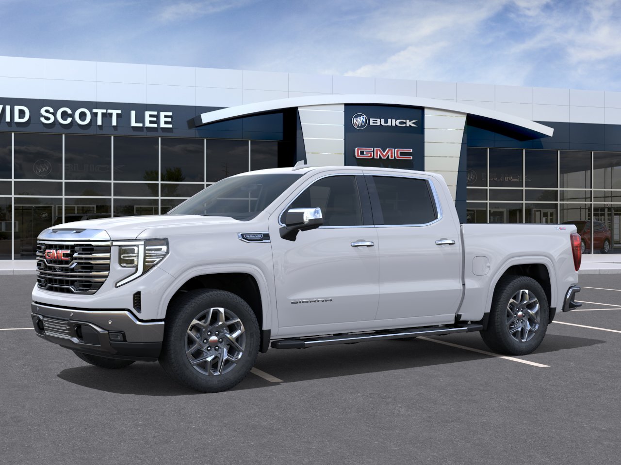 New 2026 Summit White GMC SLT image 2
