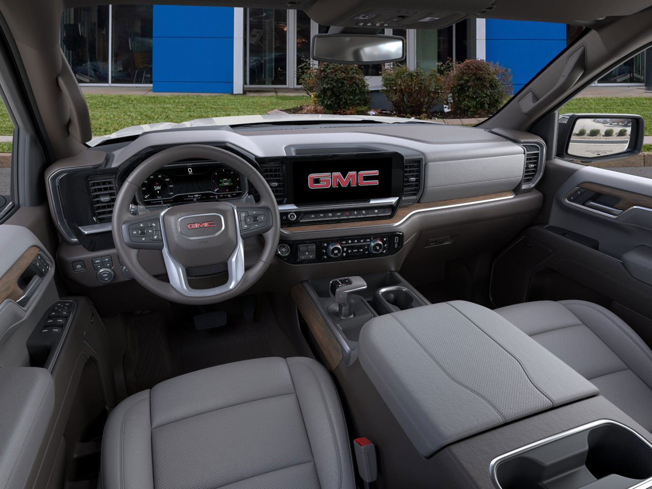 New 2026 Glacier White Tricoat GMC SLT image 15