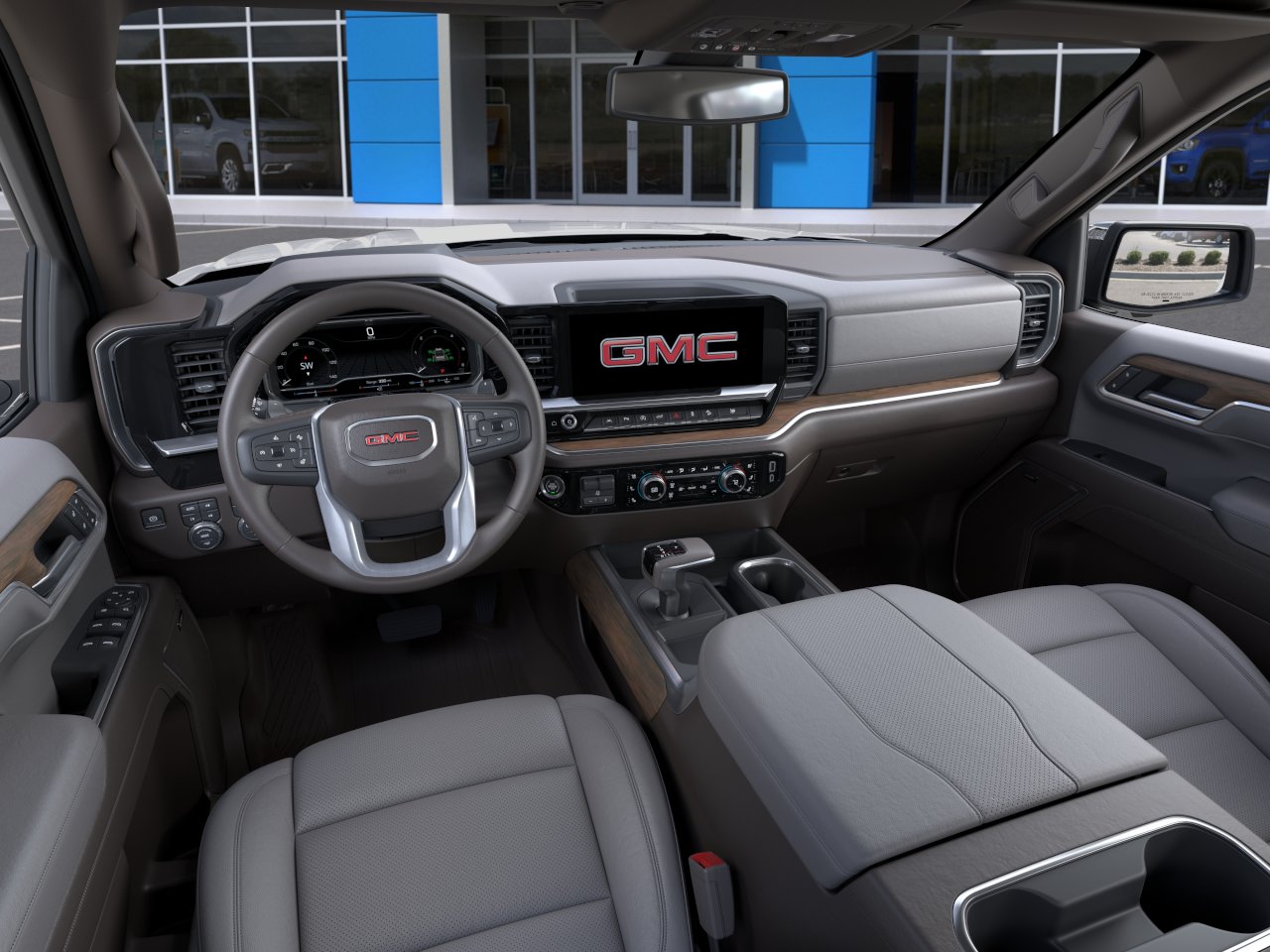 New 2026 Summit White GMC SLT image 39