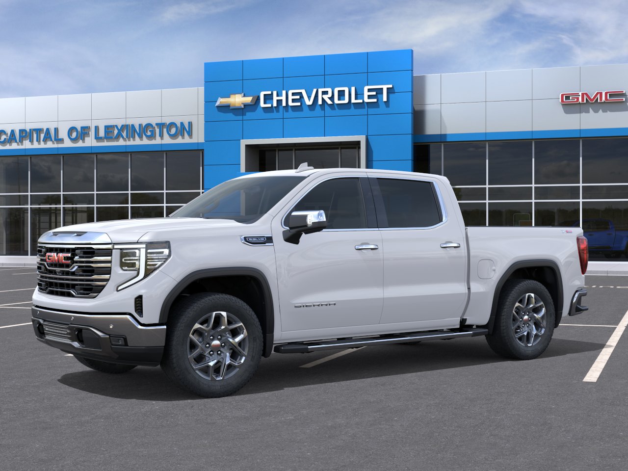 New 2026 Summit White GMC SLT image 26