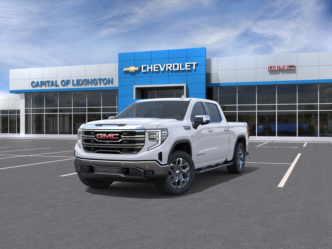 New 2026 Summit White GMC SLT image 32