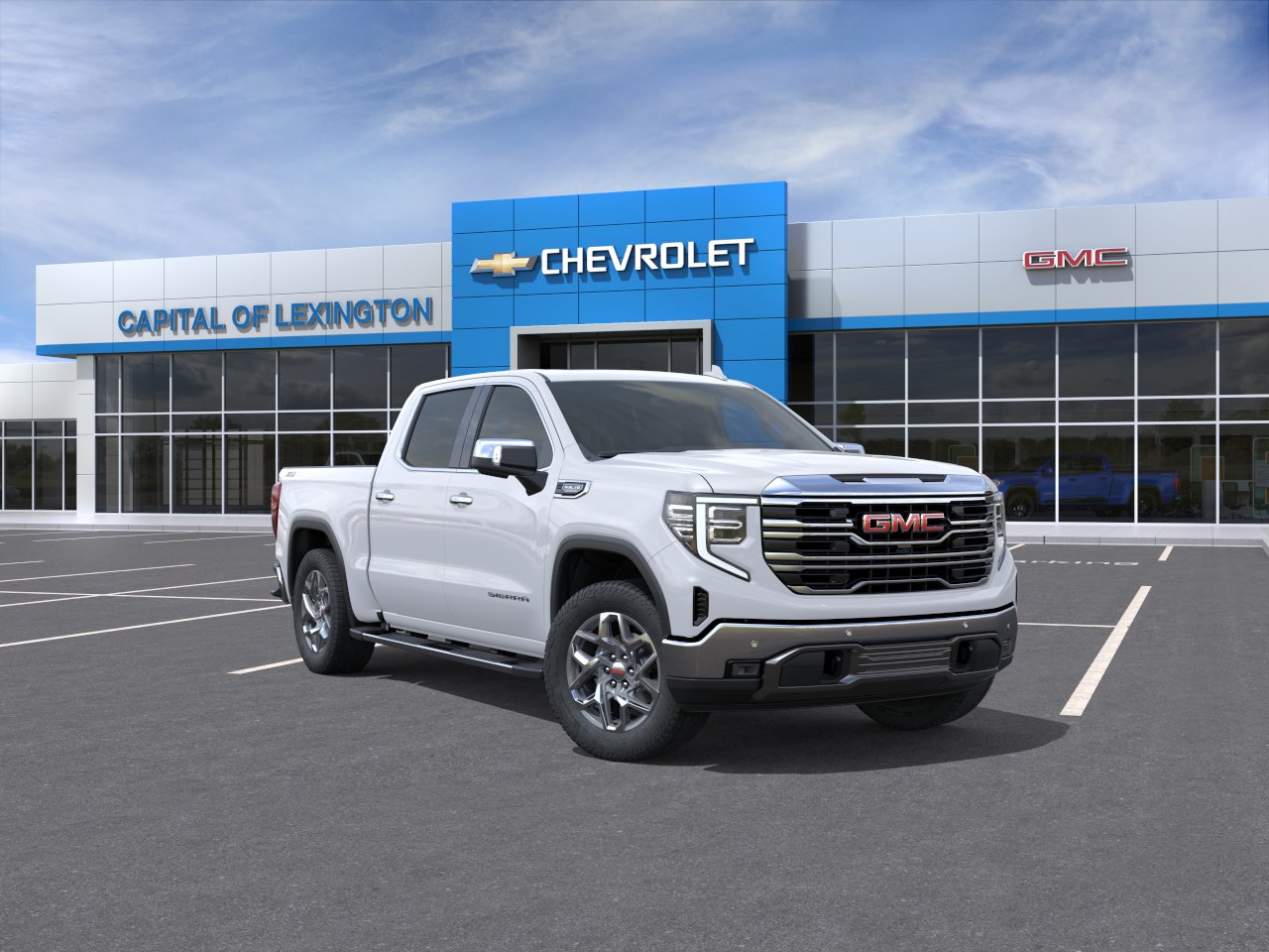 New 2026 Summit White GMC SLT image 25