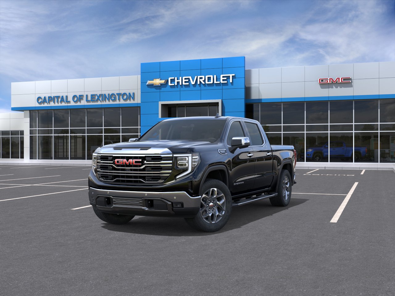 New 2026 Onyx Black GMC SLT image 32