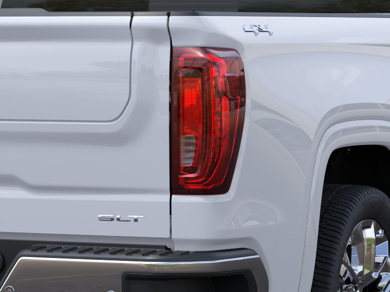 New 2026 Glacier White Tricoat GMC SLT image 11