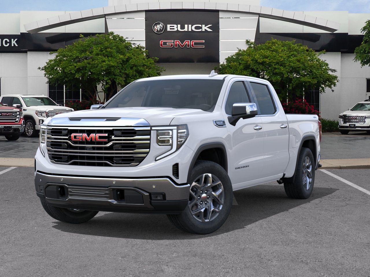 New 2026 Summit White GMC SLT image 32