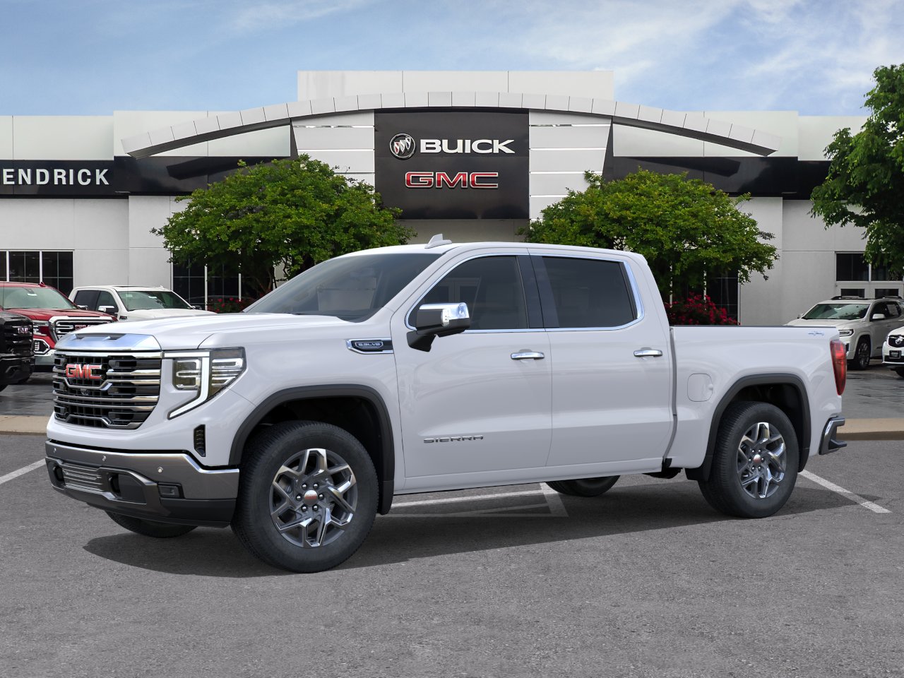 New 2026 Summit White GMC SLT image 28