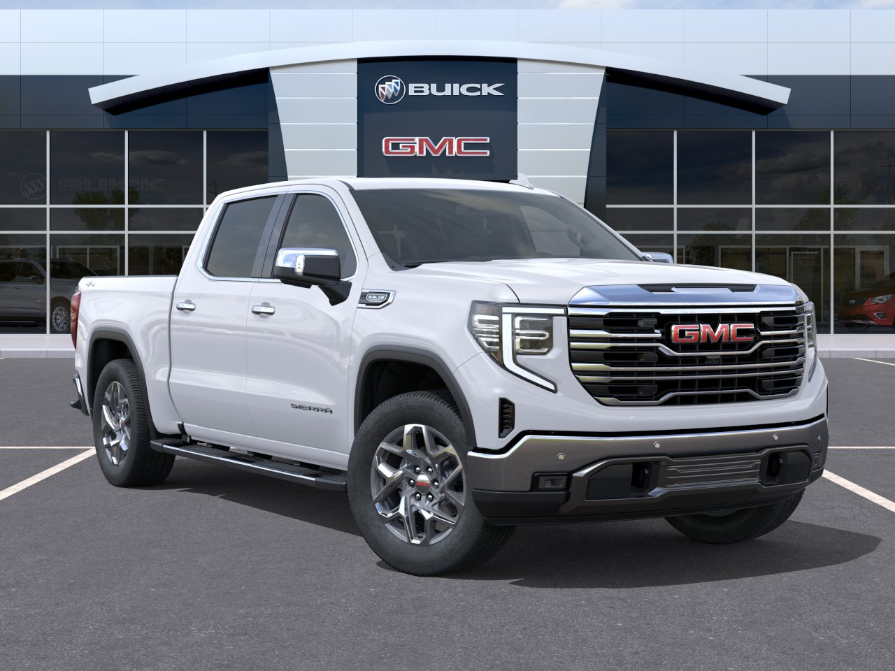 New 2026 Summit White GMC SLT image 32