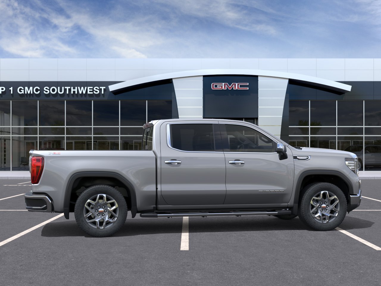 New 2026 Sterling Metallic GMC SLT image 29