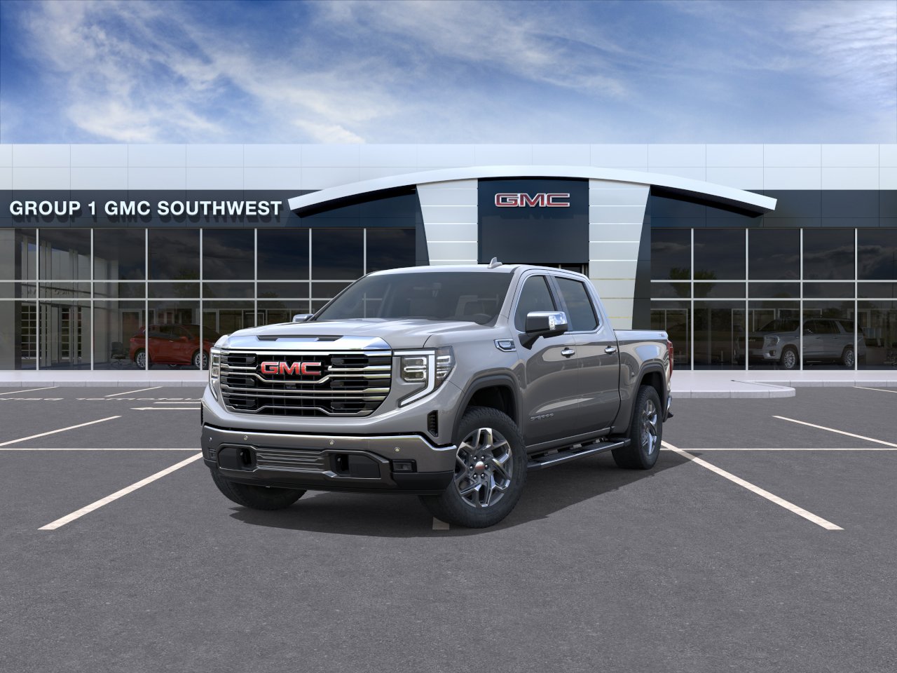 New 2026 Sterling Metallic GMC SLT image 32