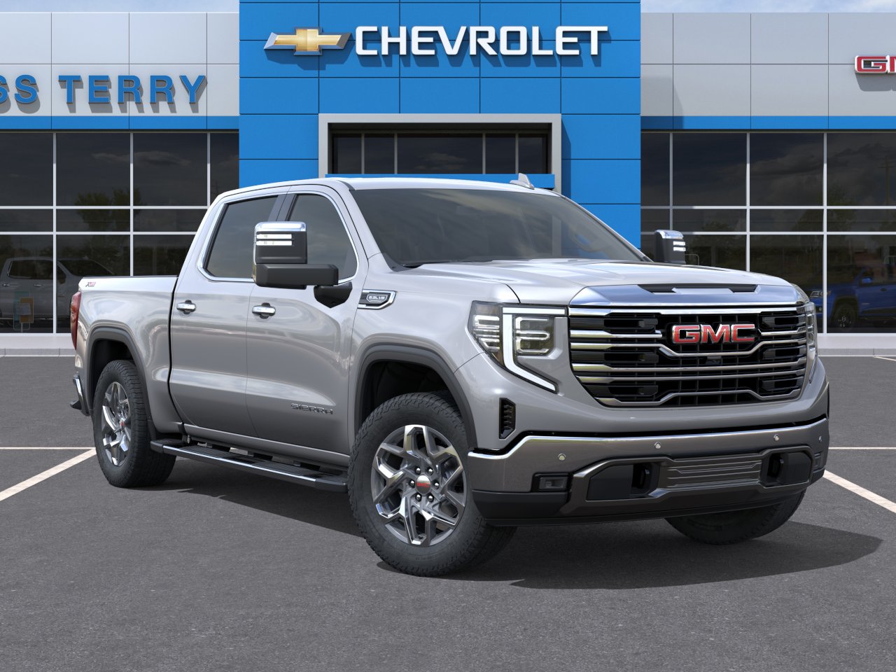 New 2026 Sterling Metallic GMC SLT image 7