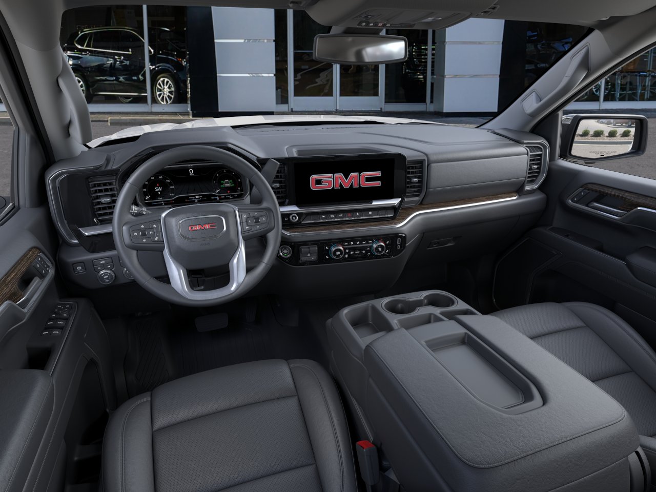 New 2026 Summit White GMC SLT image 39