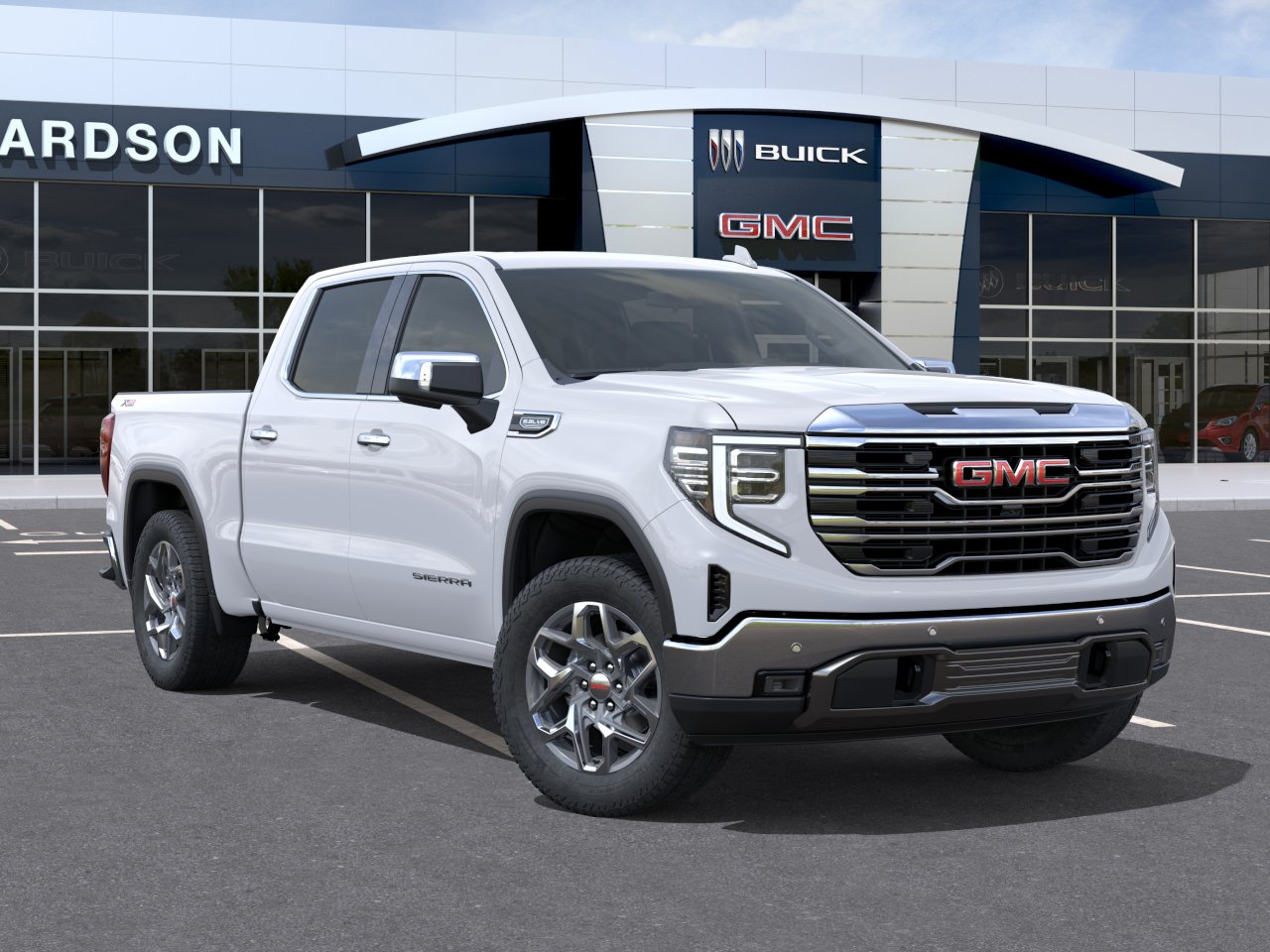 New 2026 Summit White GMC SLT image 31