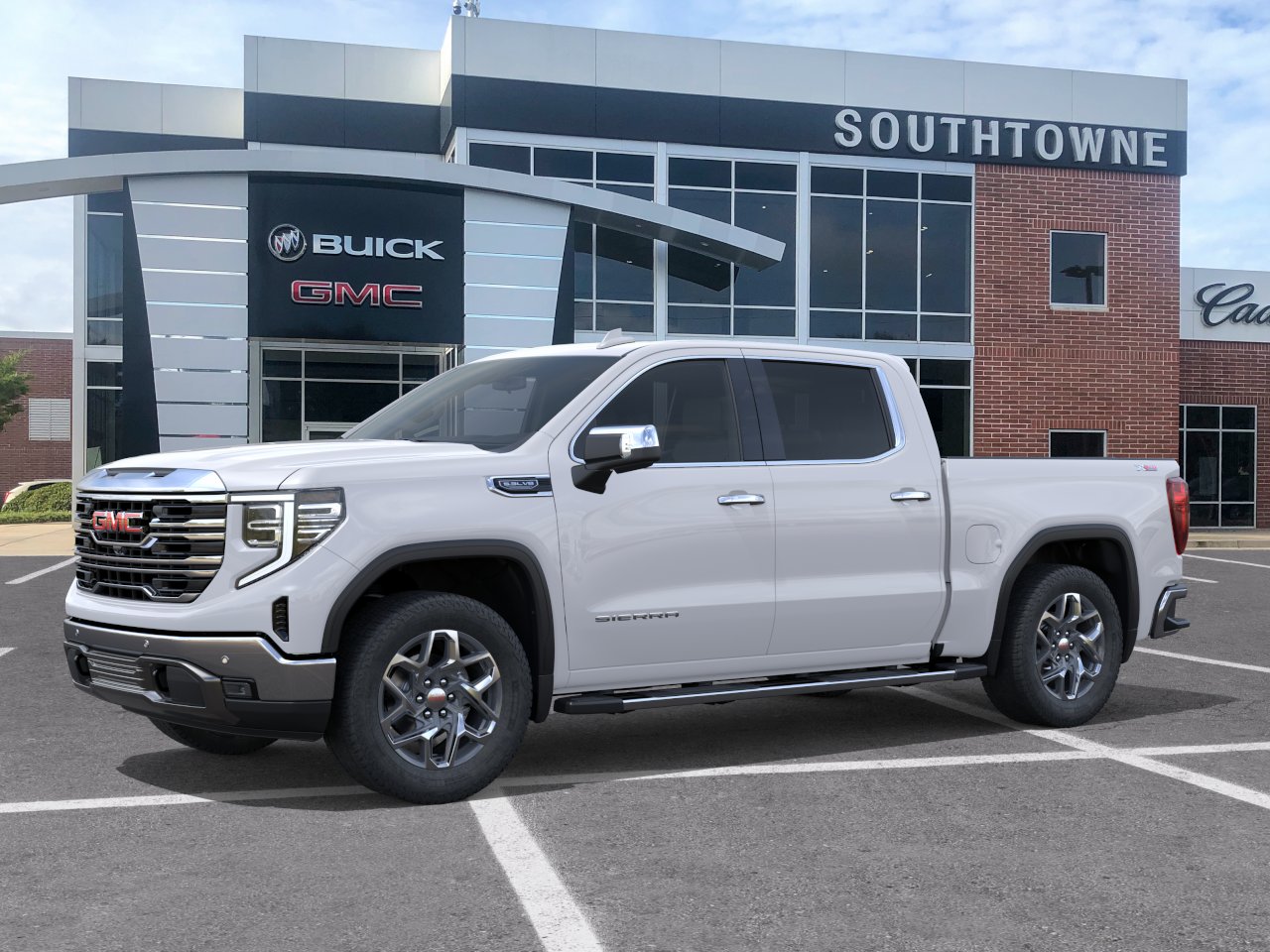 New 2026 Summit White GMC SLT image 26