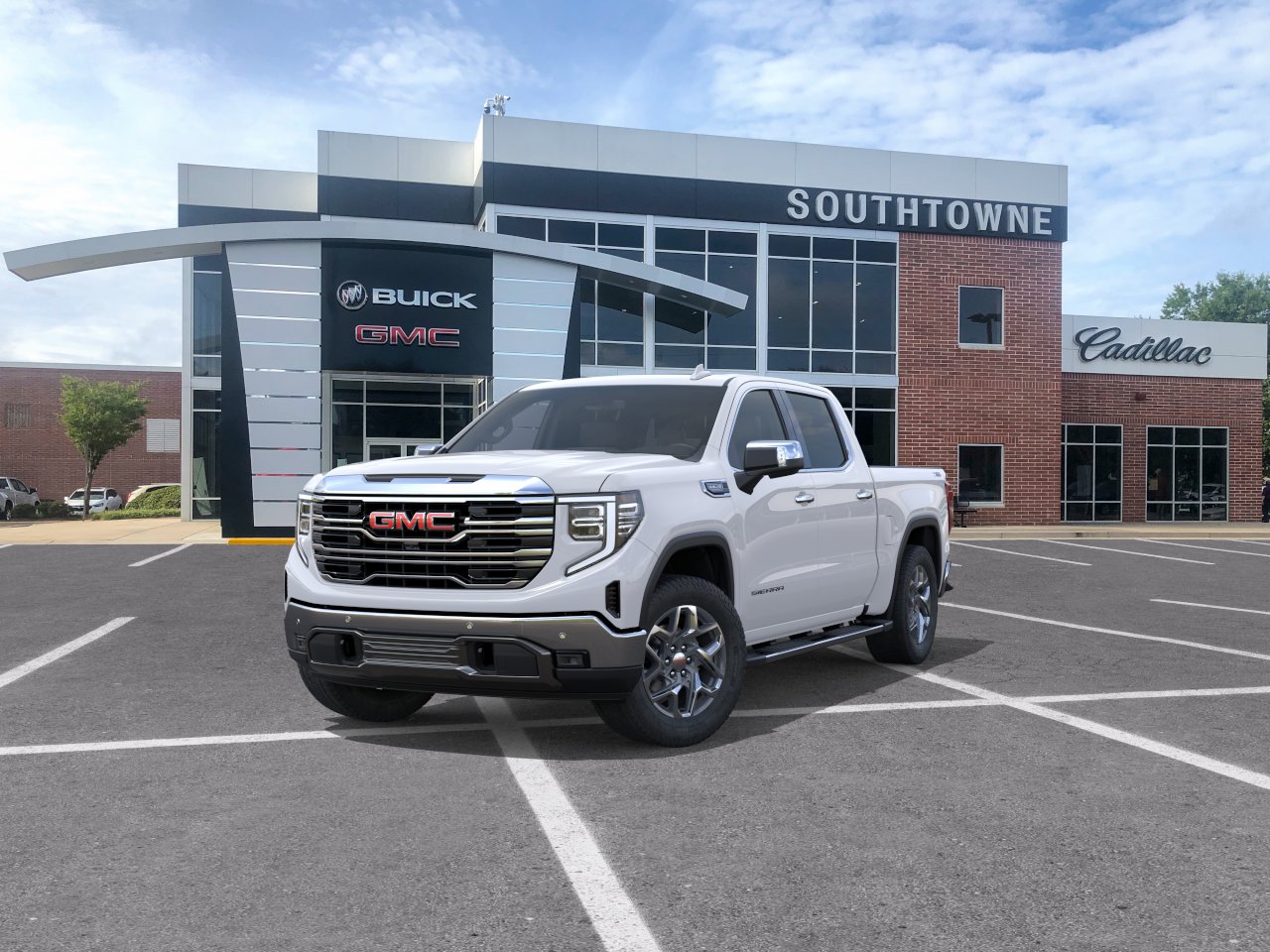 New 2026 Summit White GMC SLT image 32