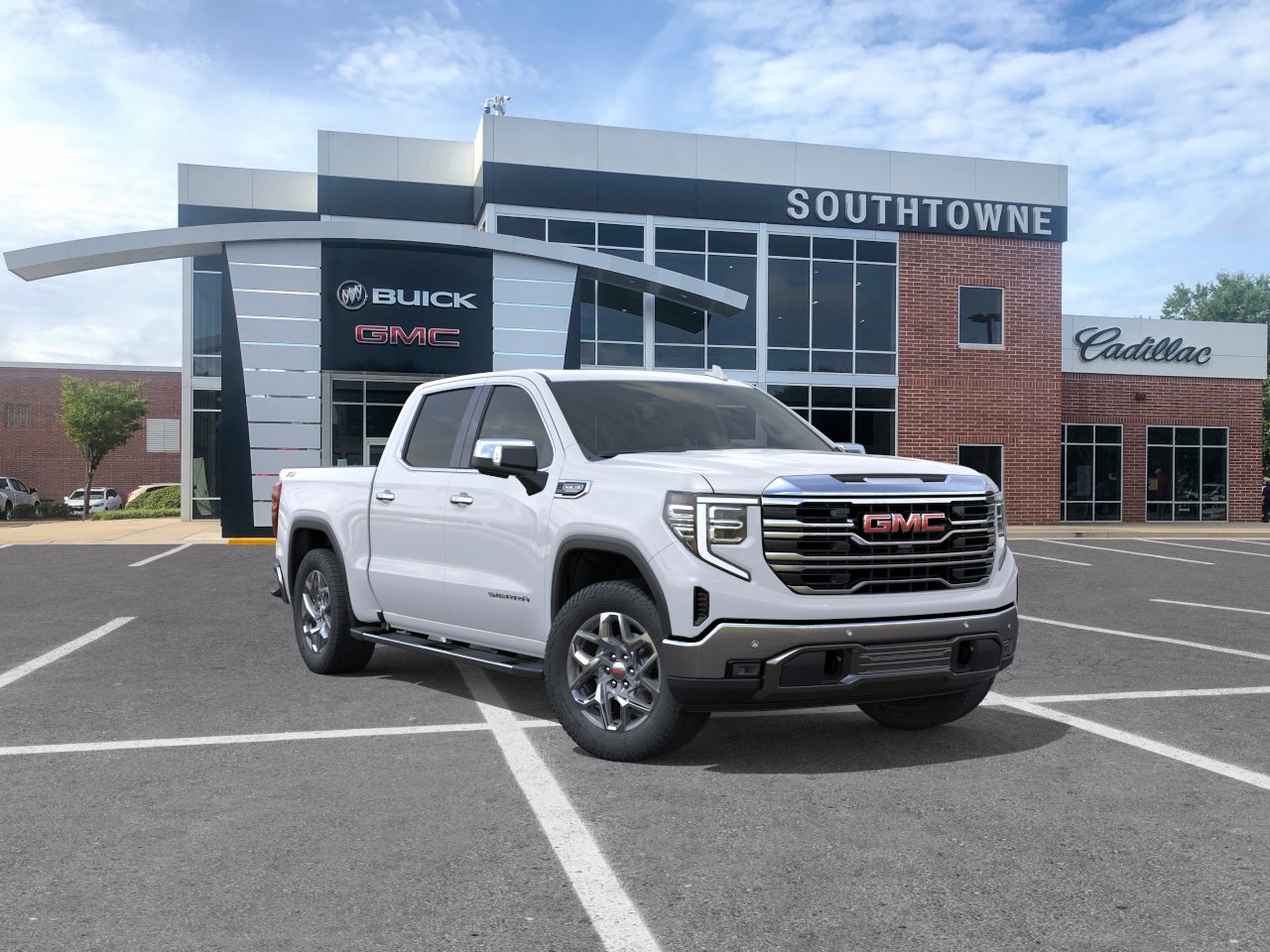 New 2026 Summit White GMC SLT image 25