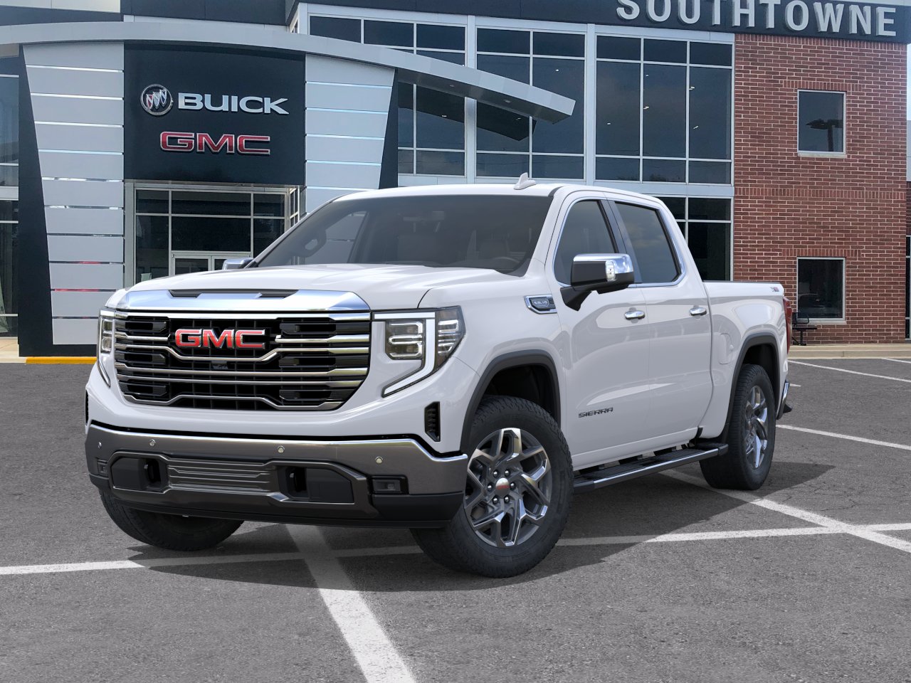 New 2026 Summit White GMC SLT image 30