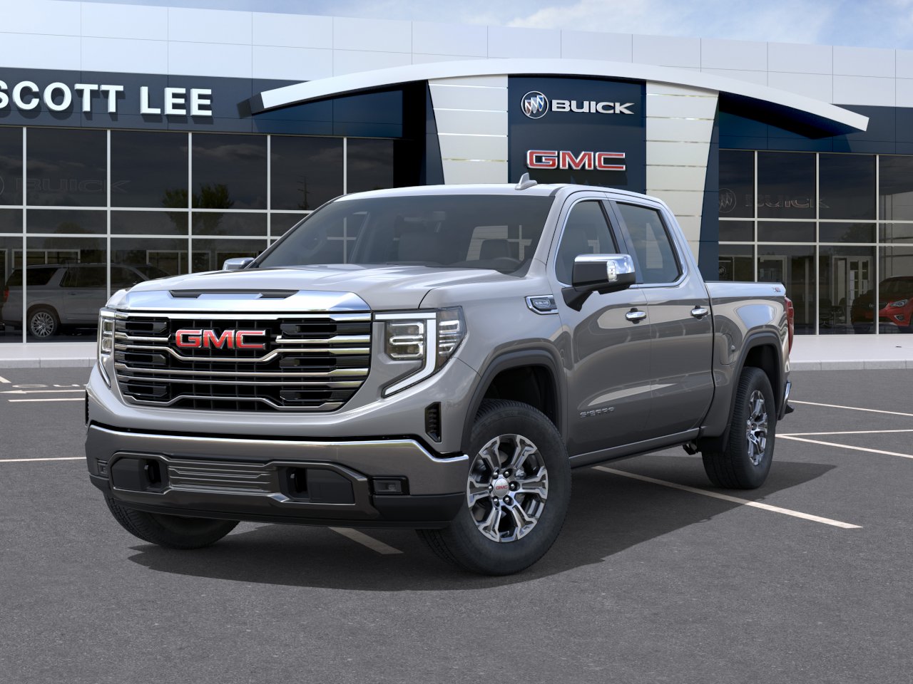 New 2026 Sterling Metallic GMC SLT image 6