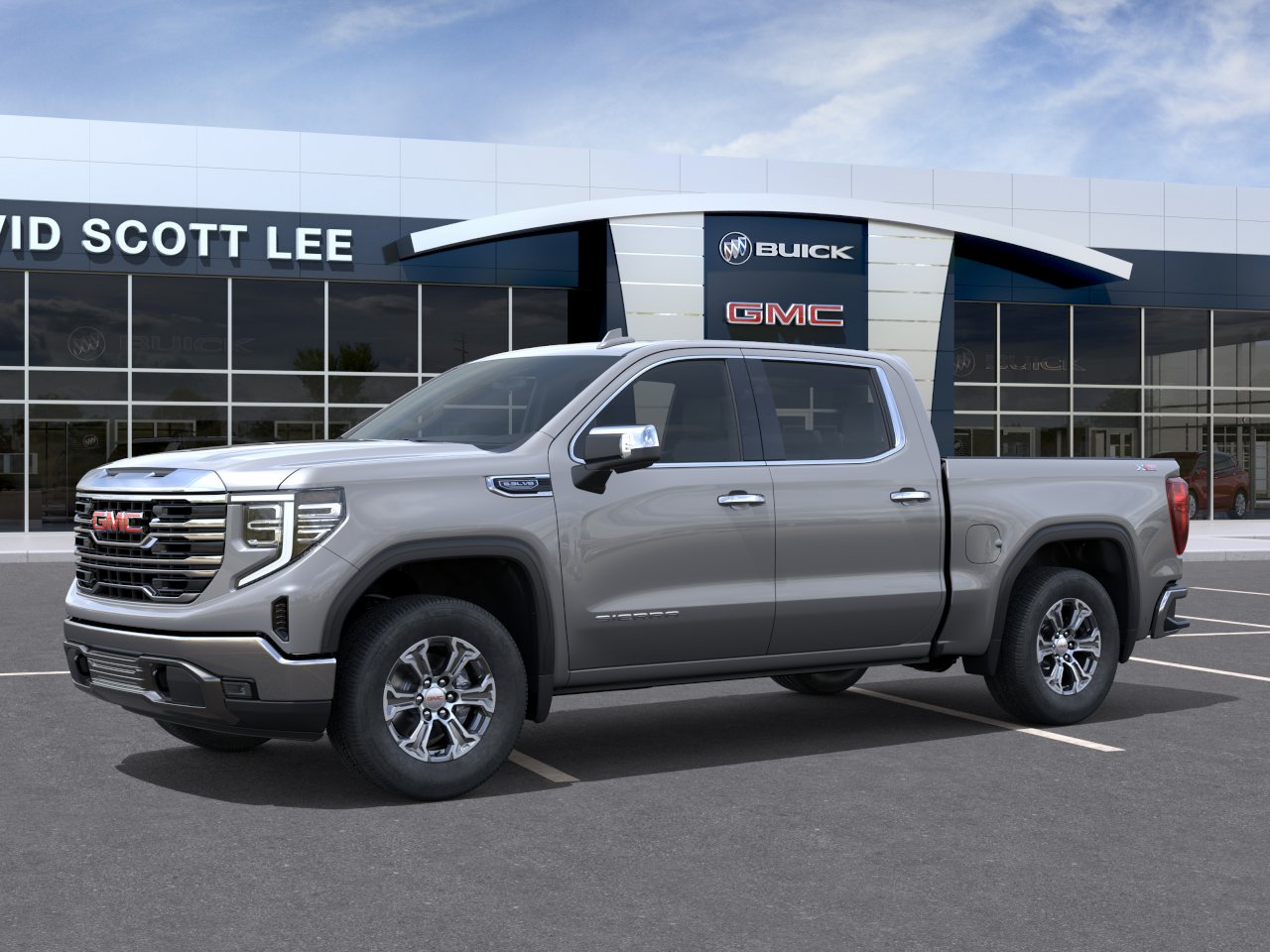 New 2026 Sterling Metallic GMC SLT image 2