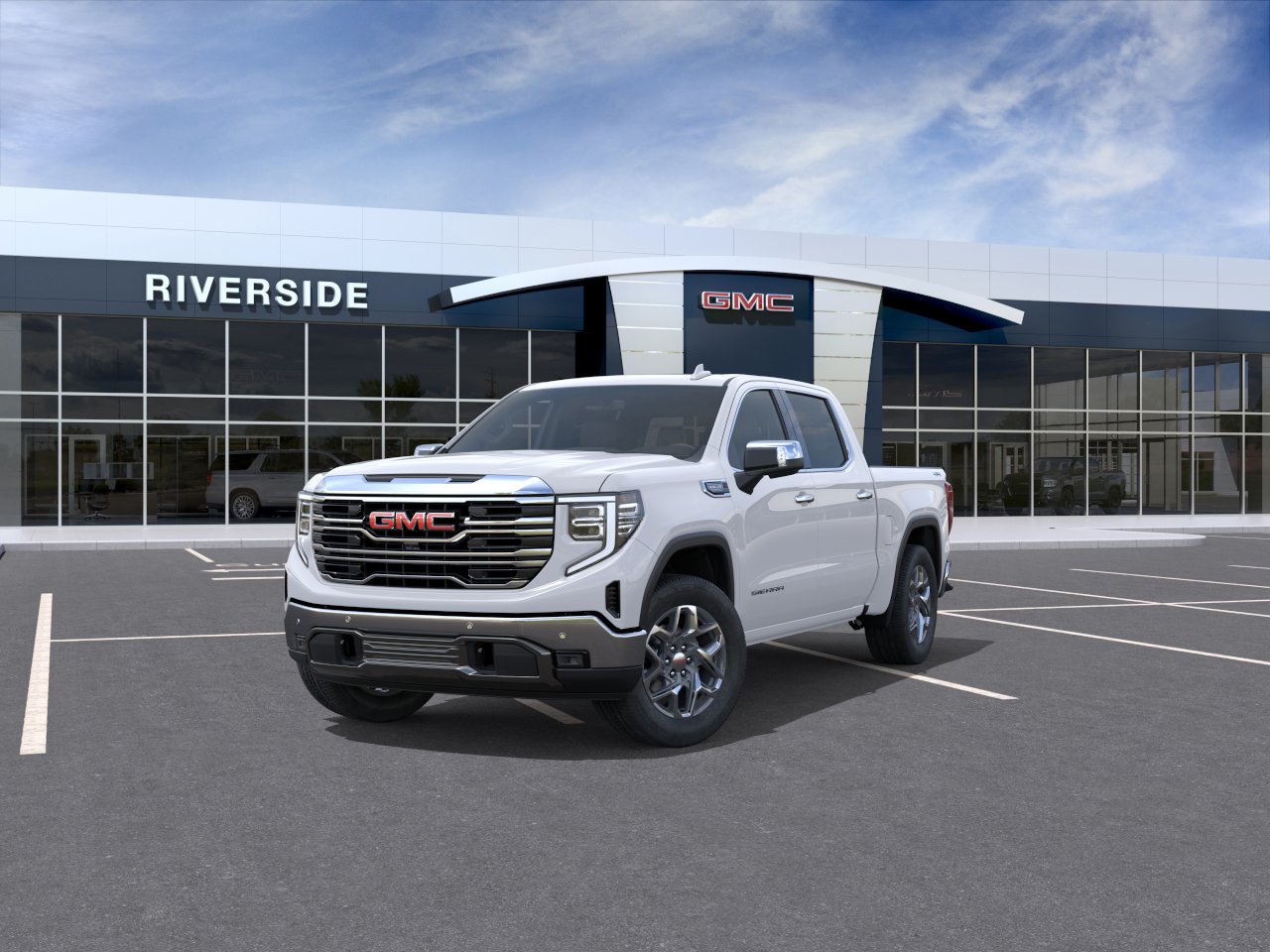 New 2026 Summit White GMC SLT image 8