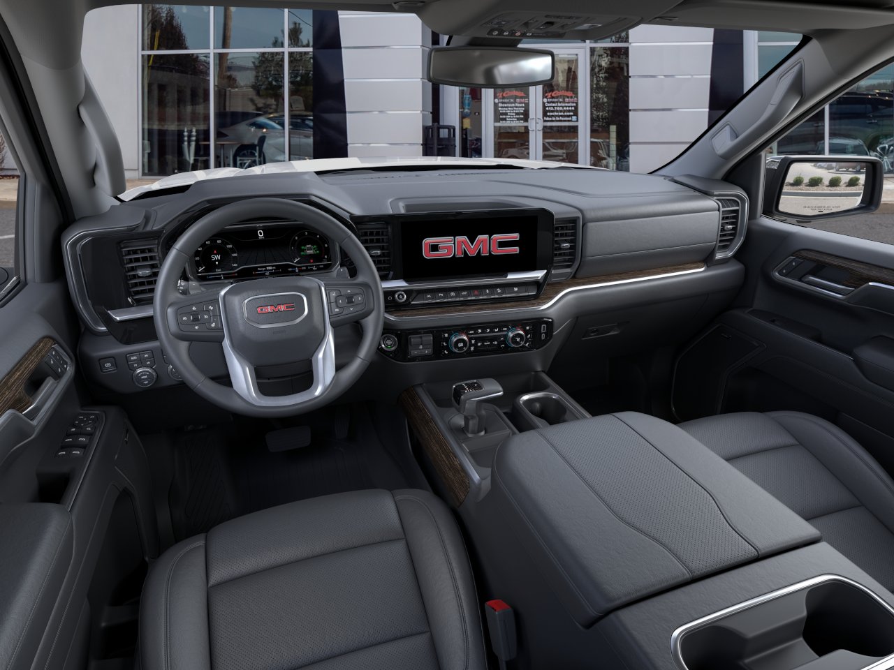 New 2026 Glacier White Tricoat GMC SLT image 15