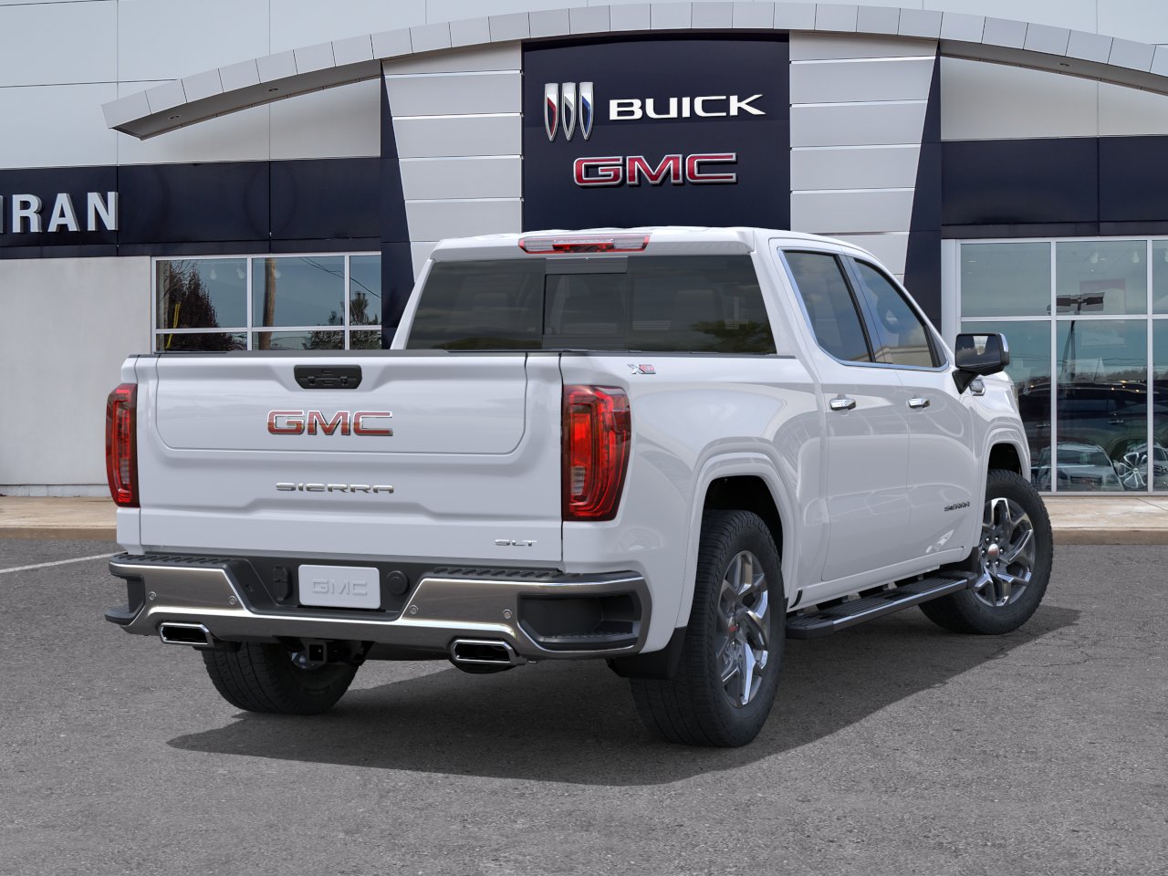 New 2026 Glacier White Tricoat GMC SLT image 4