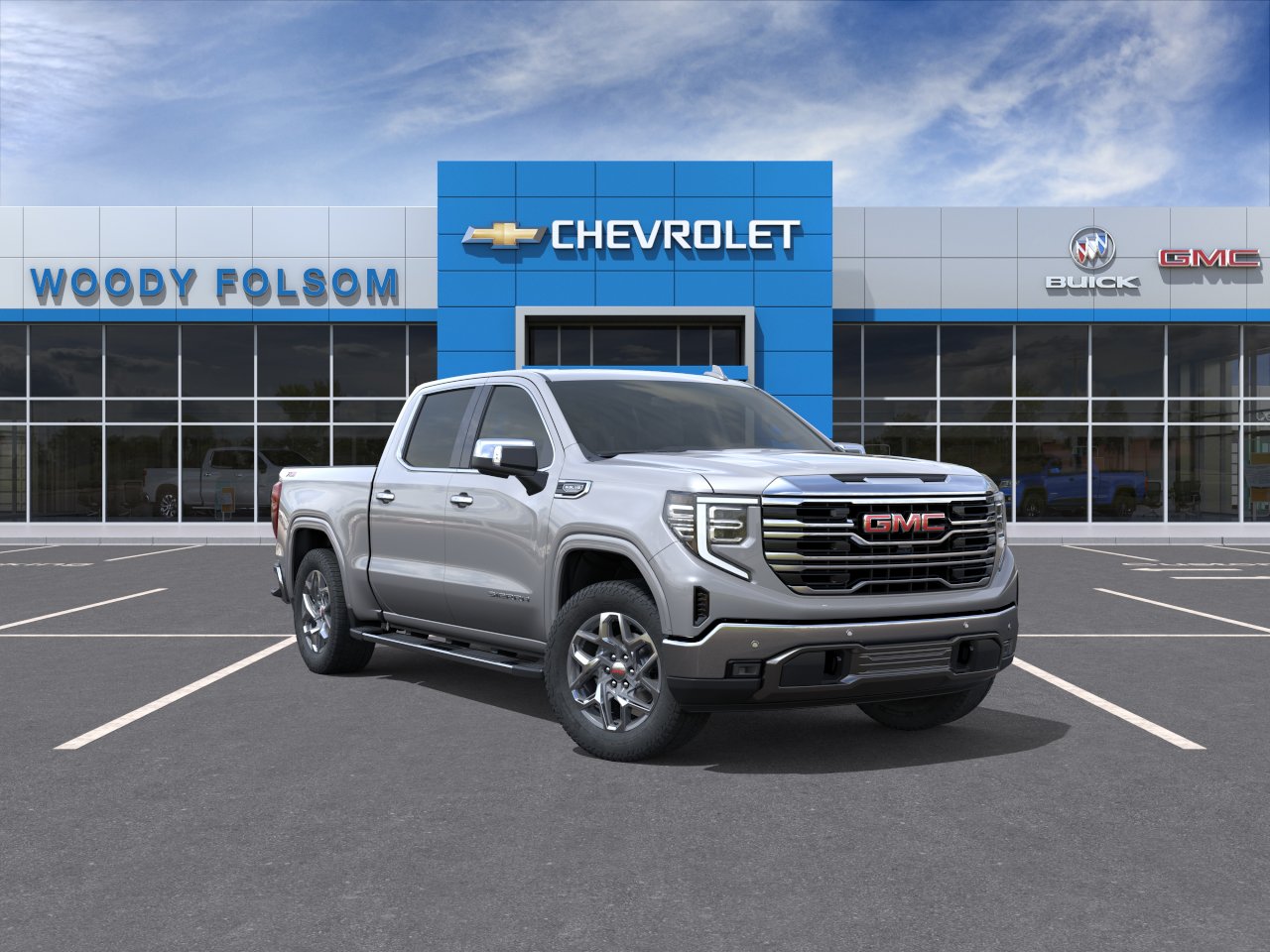 New 2026 Sterling Metallic GMC SLT image 18