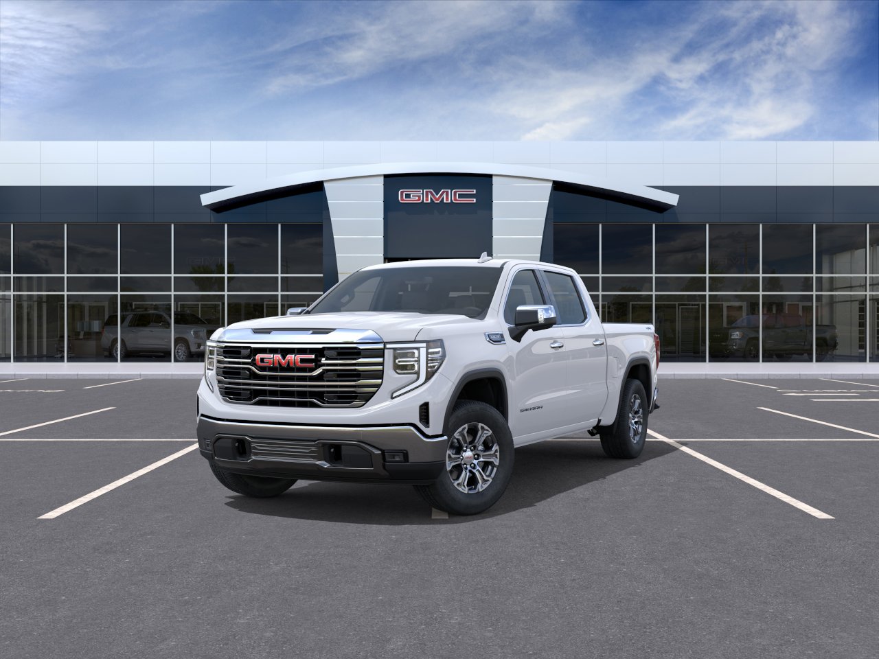 New 2026 Summit White GMC SLT image 32