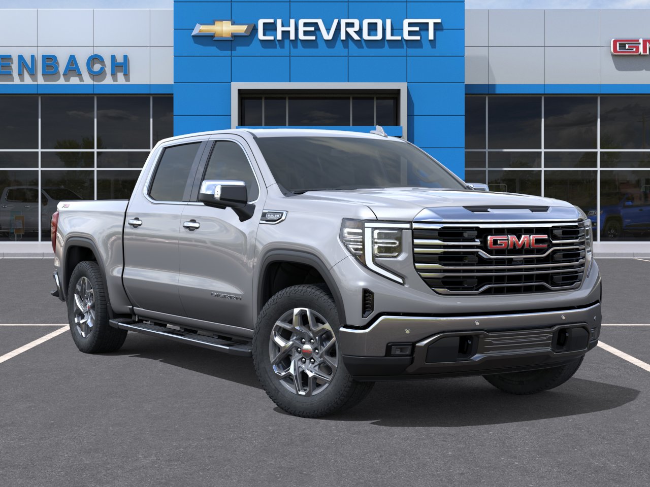 New 2026 Sterling Metallic GMC SLT image 7