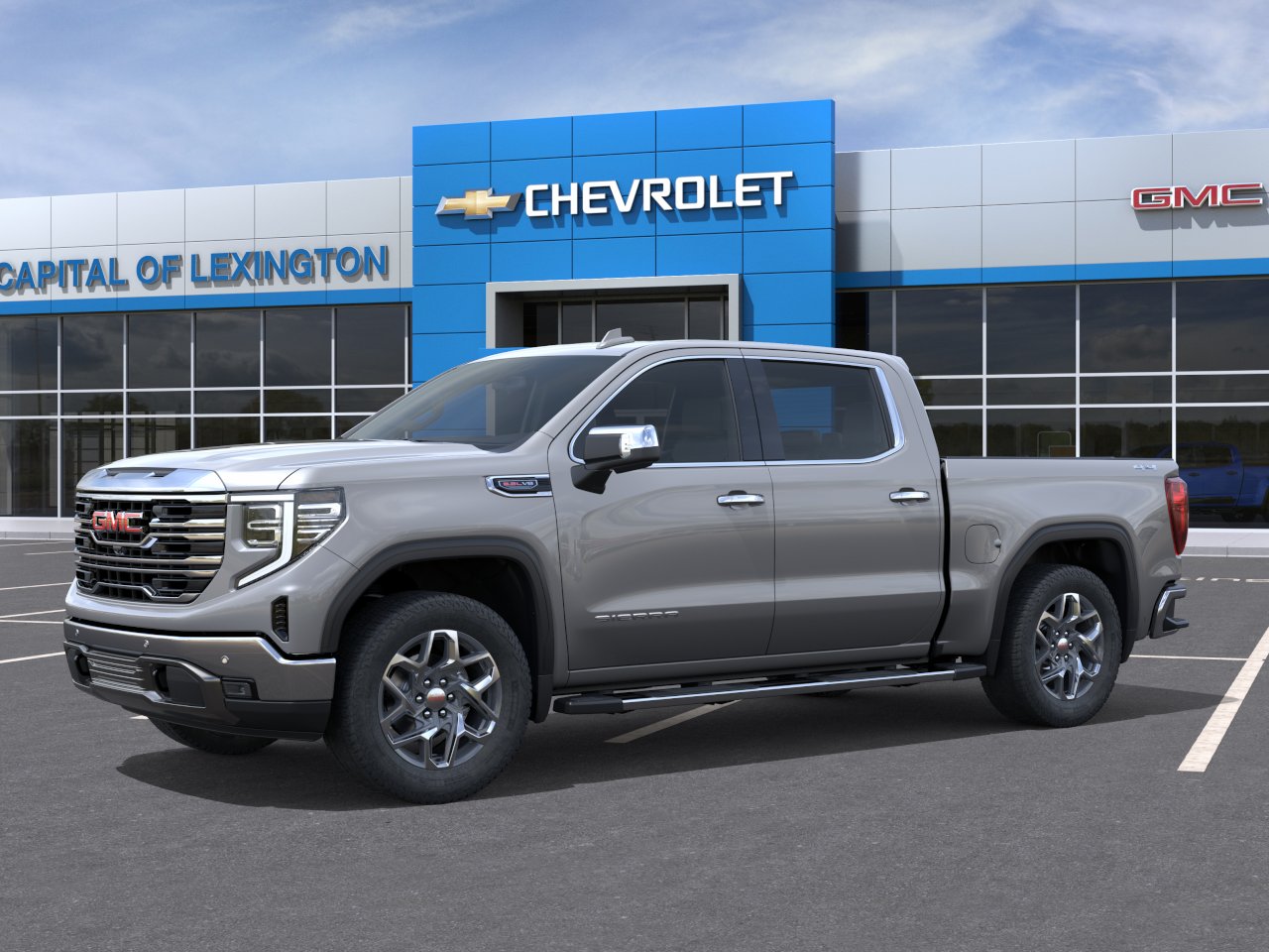 New 2026 Sterling Metallic GMC SLT image 2