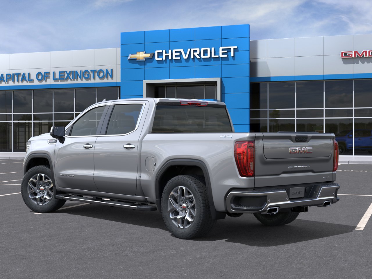 New 2026 Sterling Metallic GMC SLT image 3