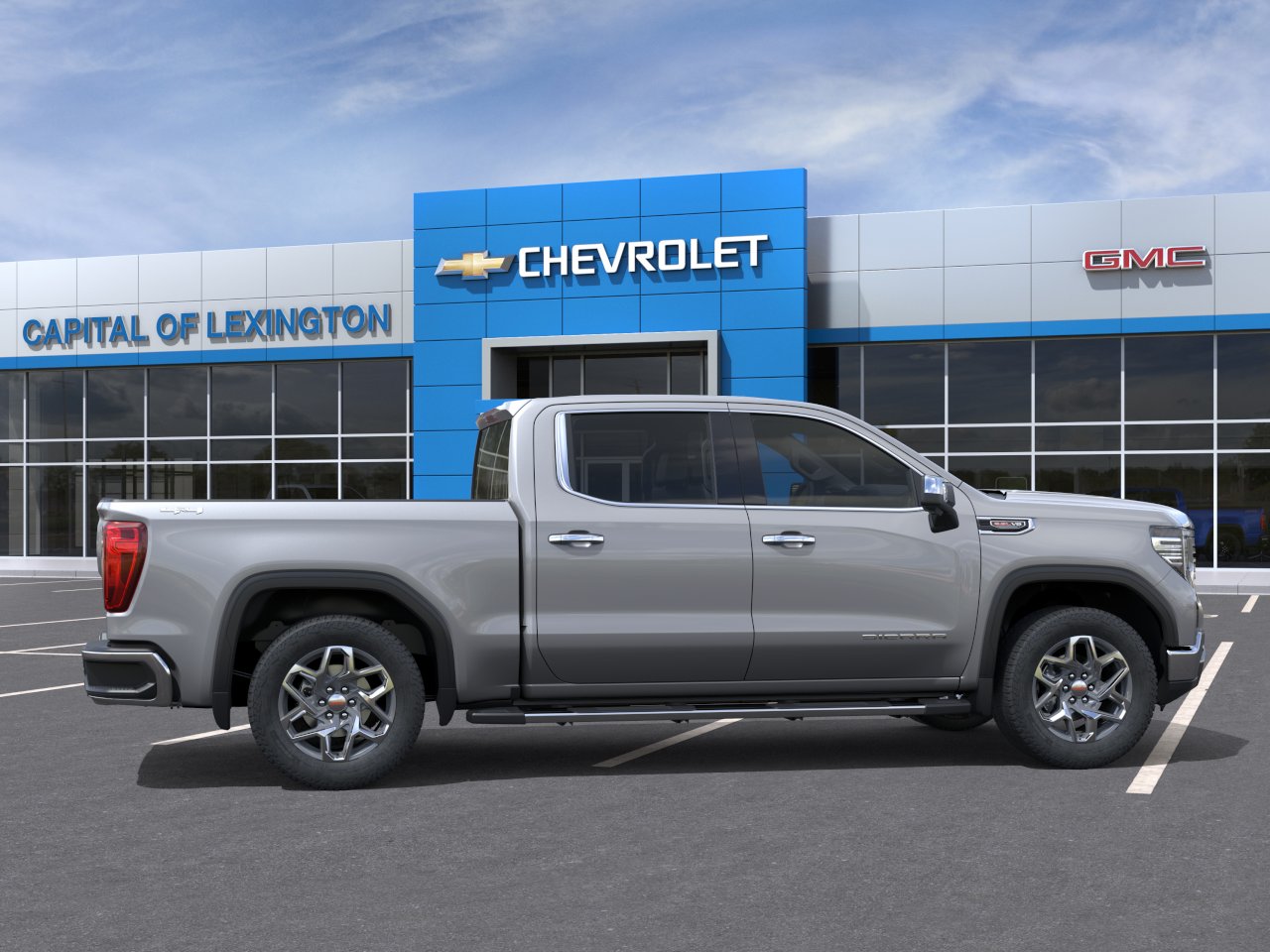 New 2026 Sterling Metallic GMC SLT image 5
