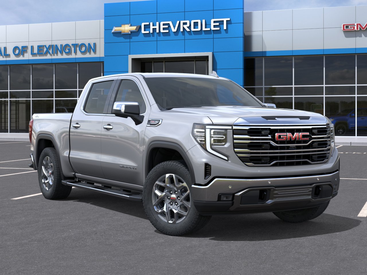 New 2026 Sterling Metallic GMC SLT image 7