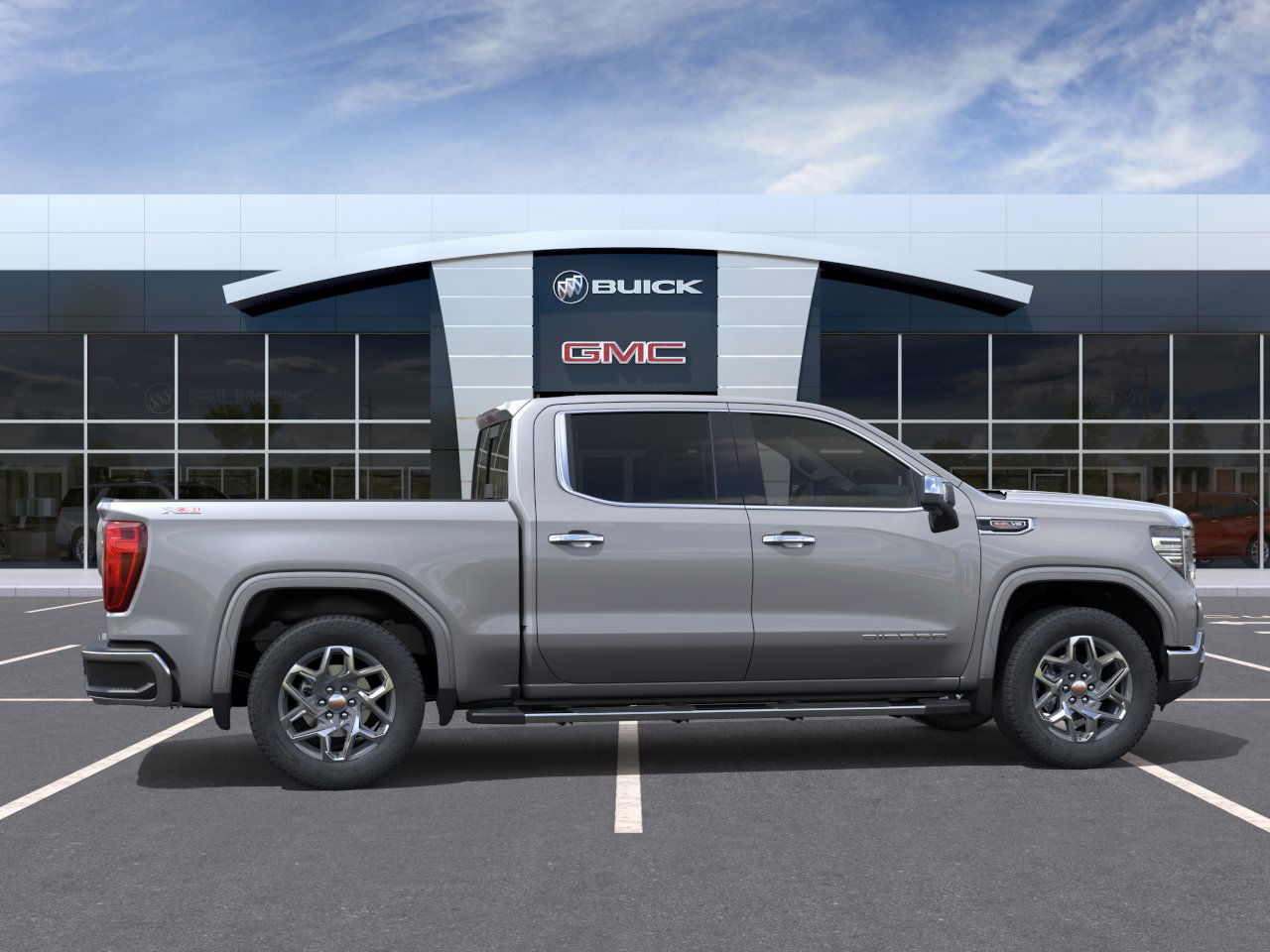 New 2025 GMC Sierra 1500 SLT Crew Cab in Thomasville # | Roberts Chevy GMC
