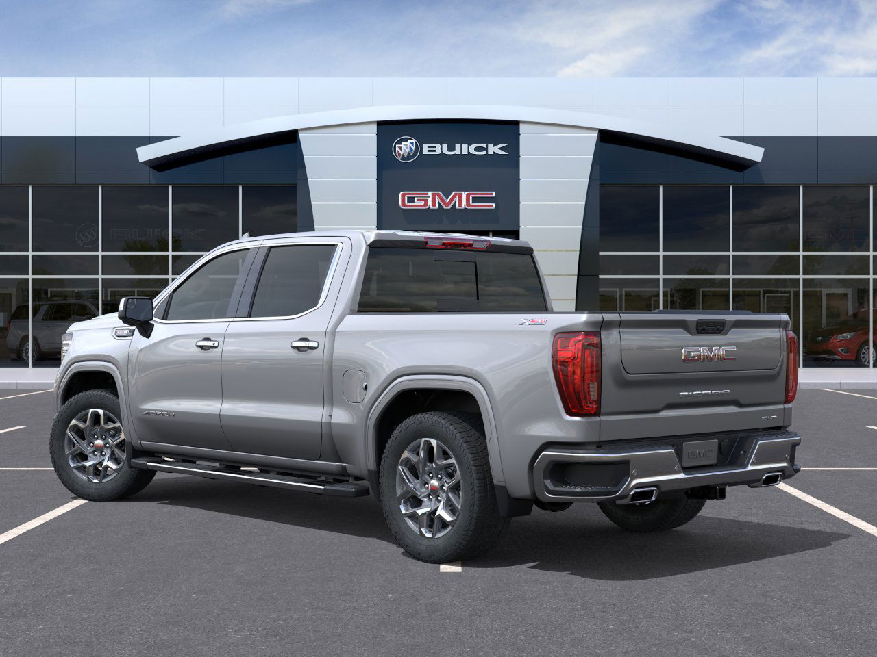 New 2025 GMC Sierra 1500 SLT Crew Cab in Thomasville # | Roberts Chevy GMC