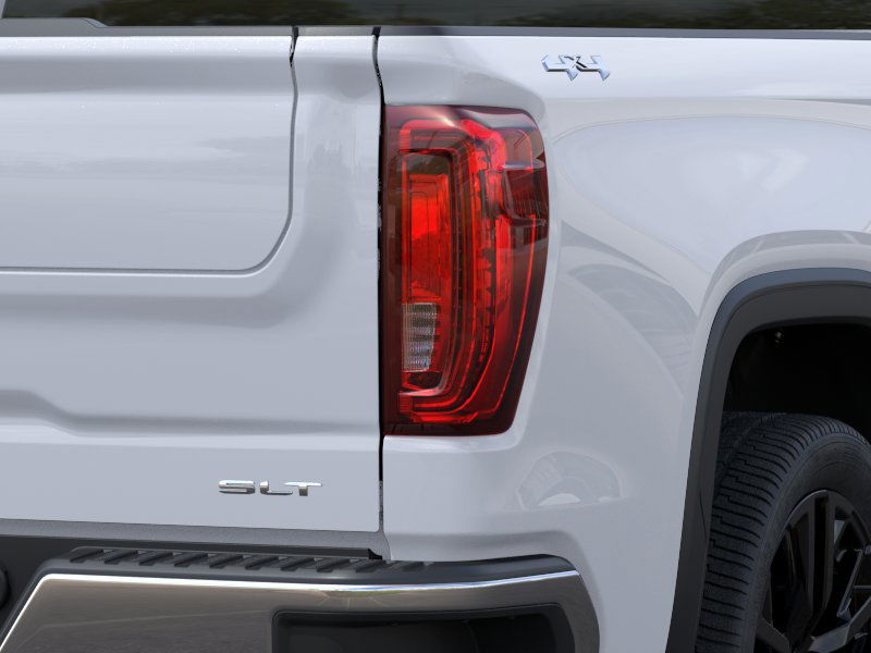 New 2026 Glacier White Tricoat GMC SLT image 11