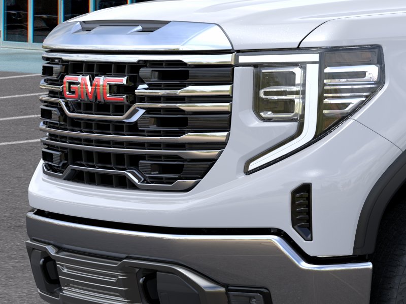 New 2026 Glacier White Tricoat GMC SLT image 37
