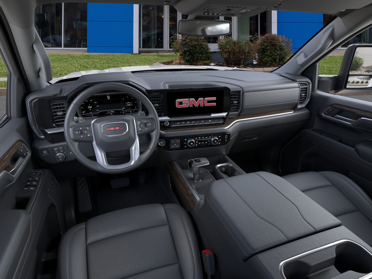 New 2026 Glacier White Tricoat GMC SLT image 15