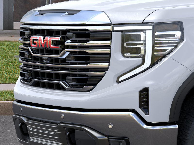 New 2026 Glacier White Tricoat GMC SLT image 13
