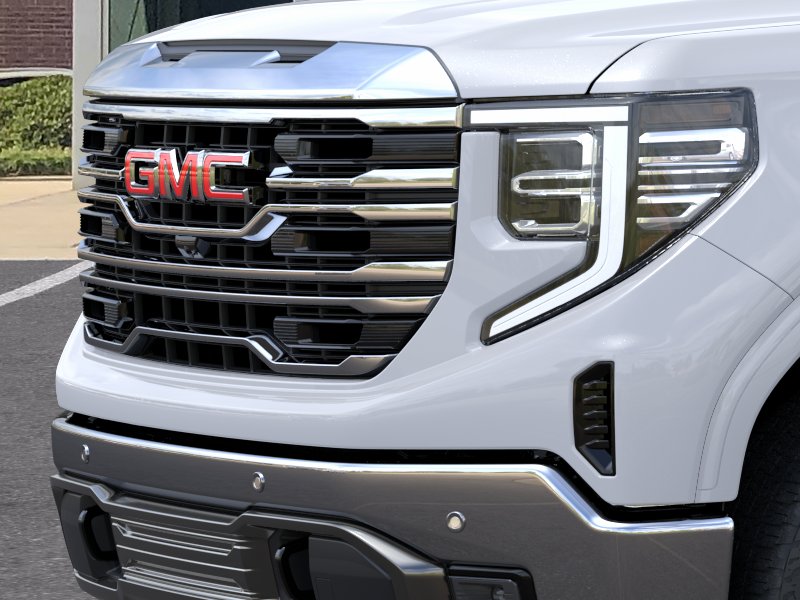New 2026 Glacier White Tricoat GMC SLT image 37