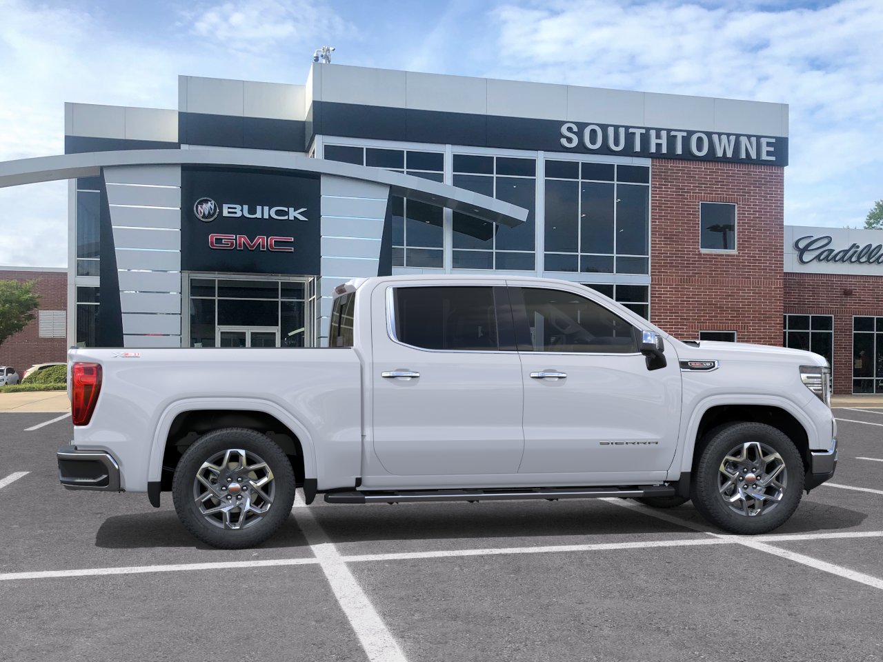 New 2026 Glacier White Tricoat GMC SLT image 29