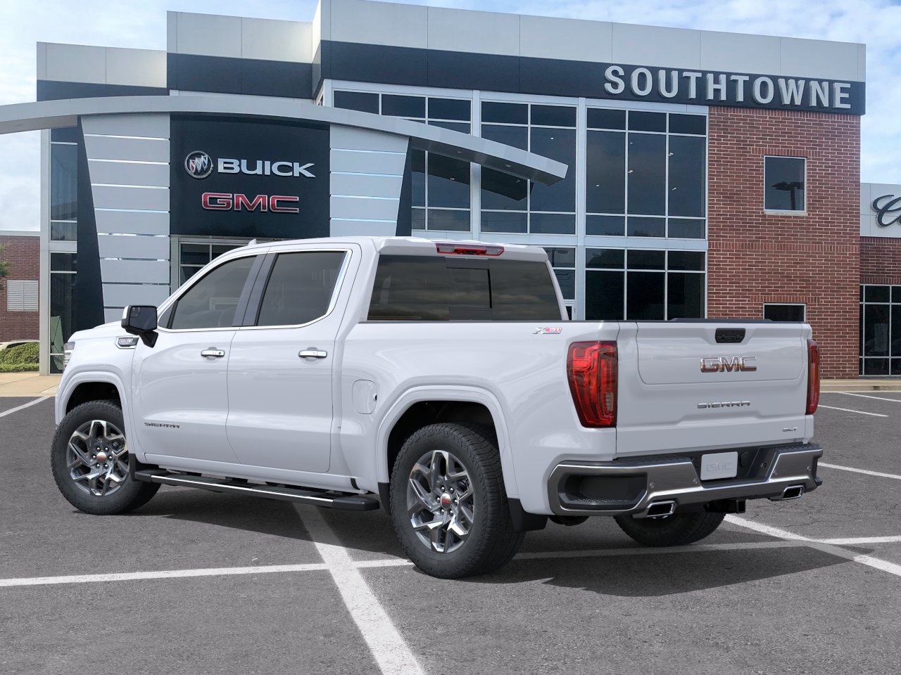 New 2026 Glacier White Tricoat GMC SLT image 27