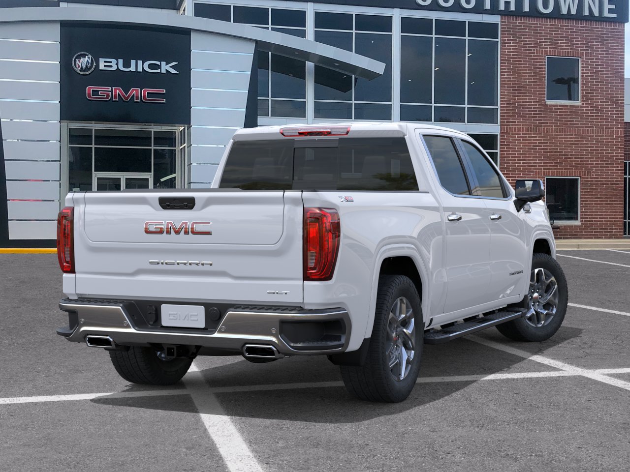 New 2026 Glacier White Tricoat GMC SLT image 28