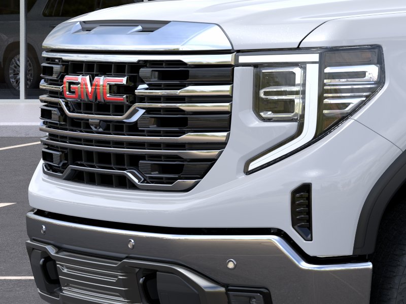 New 2026 Glacier White Tricoat GMC SLT image 37