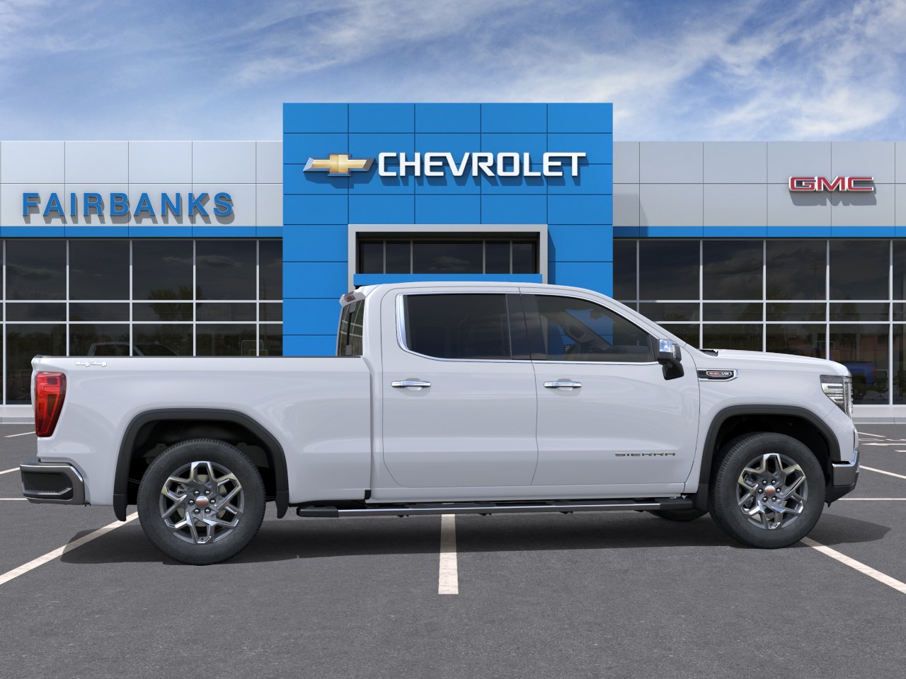 New 2026 Glacier White Tricoat GMC SLT image 33