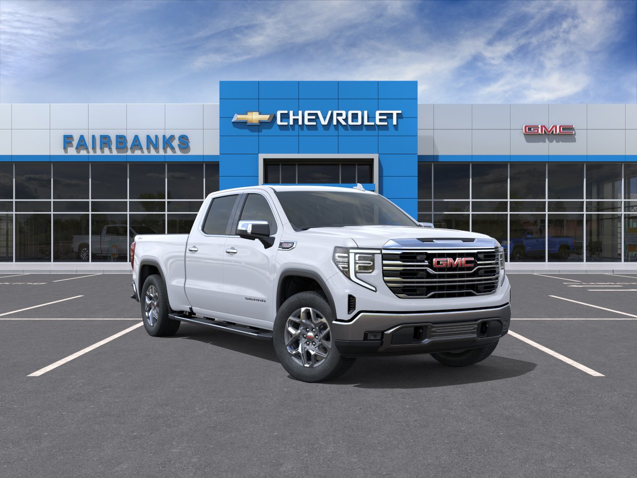 New 2026 Glacier White Tricoat GMC SLT image 29
