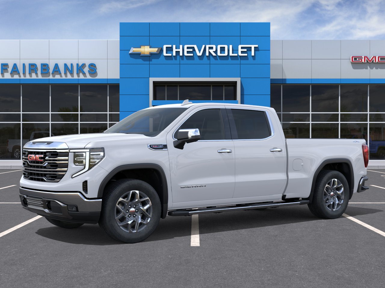 New 2026 Glacier White Tricoat GMC SLT image 30