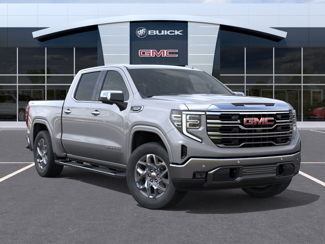 New 2026 Sterling Metallic GMC SLT image 7