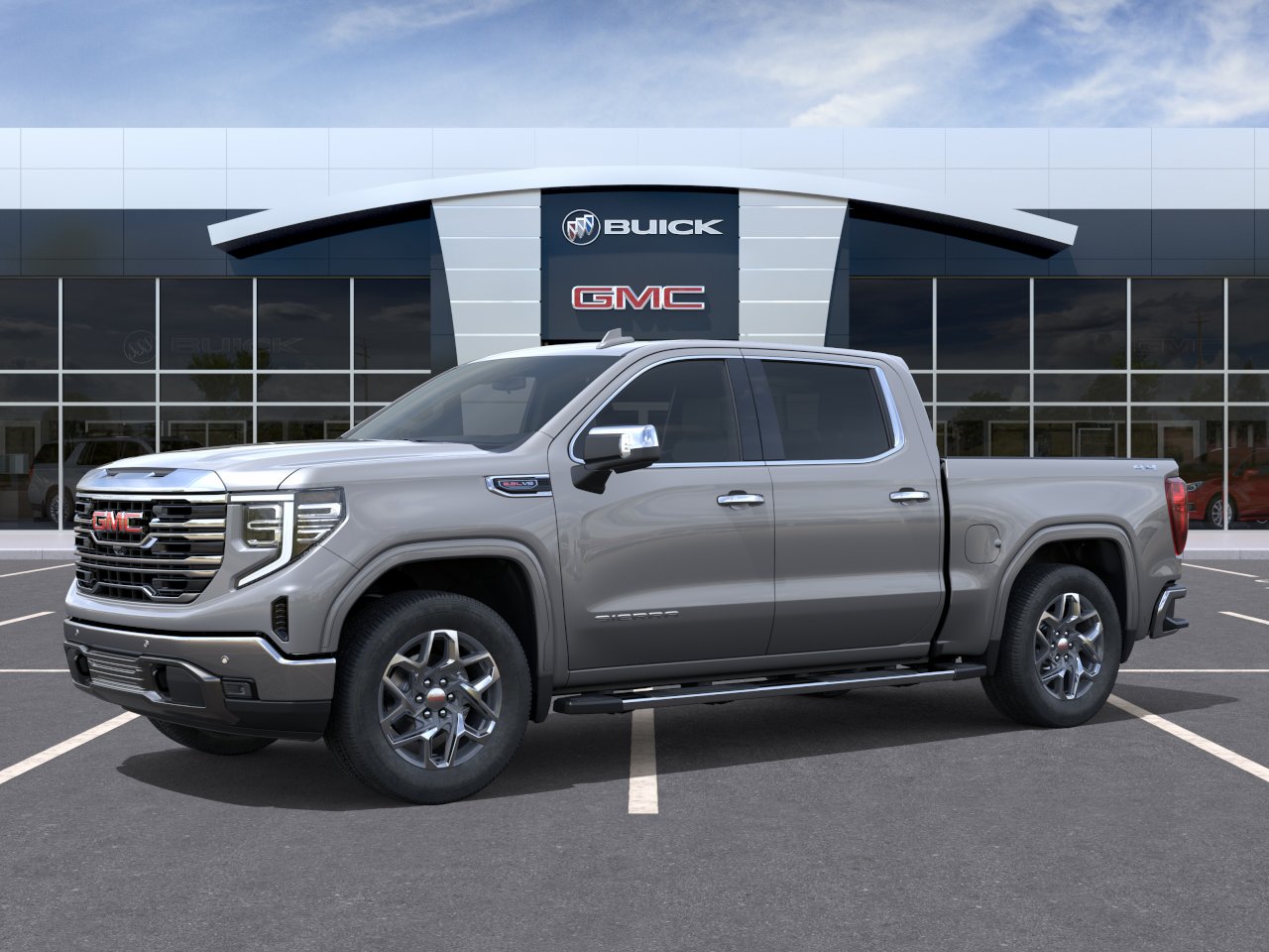 New 2026 Sterling Metallic GMC SLT image 2