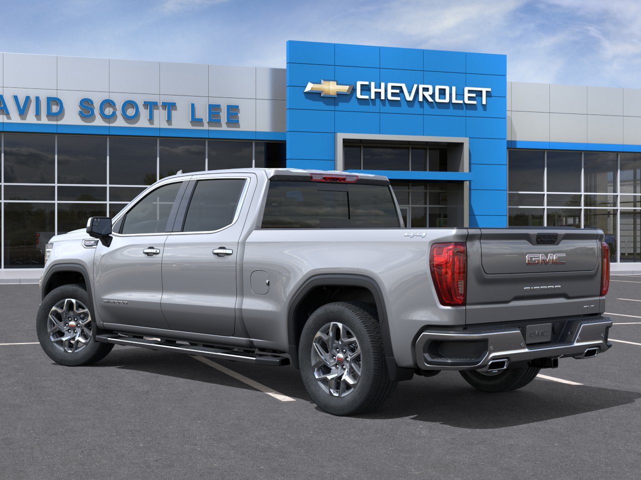 New 2026 Sterling Metallic GMC SLT image 3